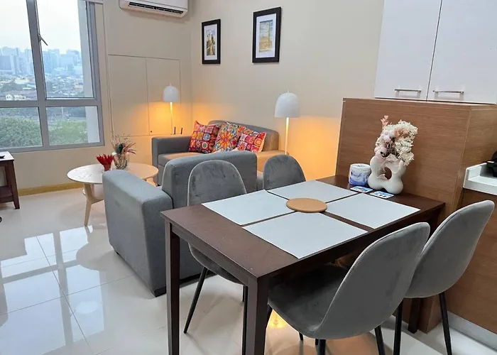 European Vibe 1br Great River View Free Pool Gym Internet Netflix Prime Hbo Max 3rd * Manila